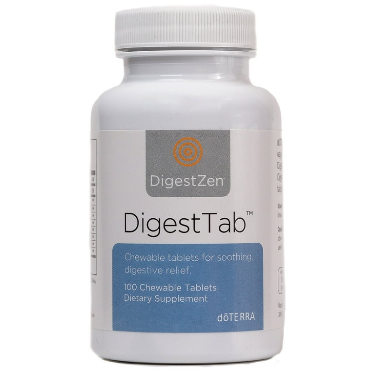 doTERRA, DigestZen DigestTab, 100 Chewable Tablets - Walmart.com