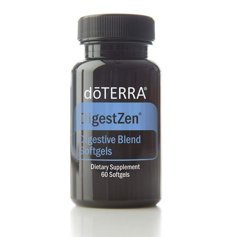 doTERRA, DigestZen Softgels, 60 ct, Essential Oil Digestive Blend