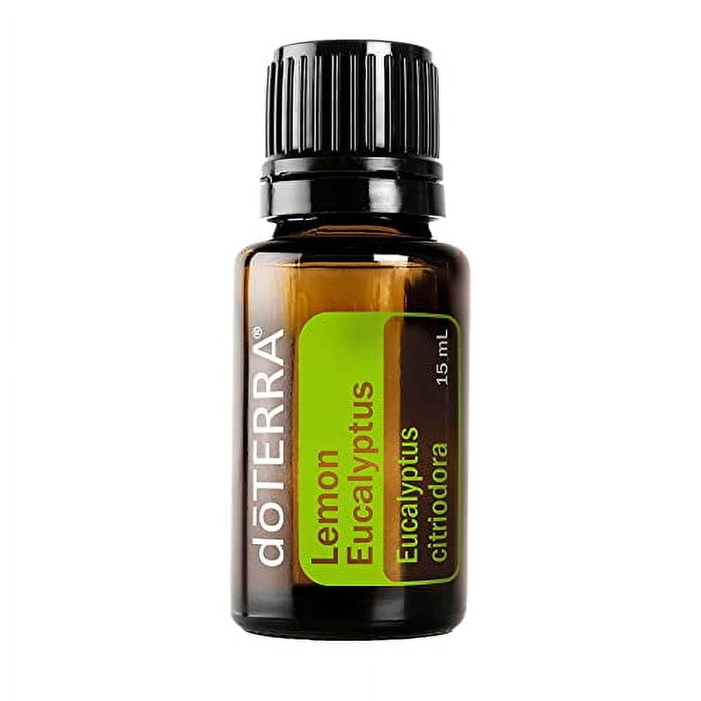 doTERRA Organic Lemon Eucalyptus Oil - Eucalyptus Citriodora, 15 mL, Citronella Scent