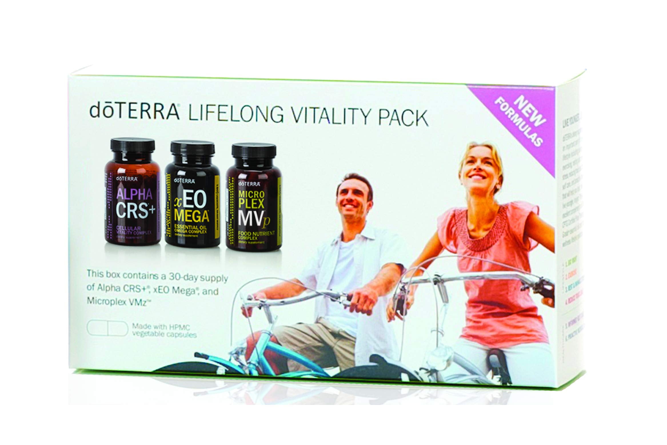 doTERRA Lifelong Vitality Pack - Alpha CRS+, xEO Mega and