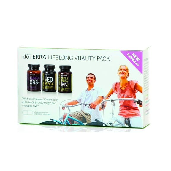 doTERRA Lifelong Vitality Pack - Alpha CRS+, xEO Mega and Microplex VMz