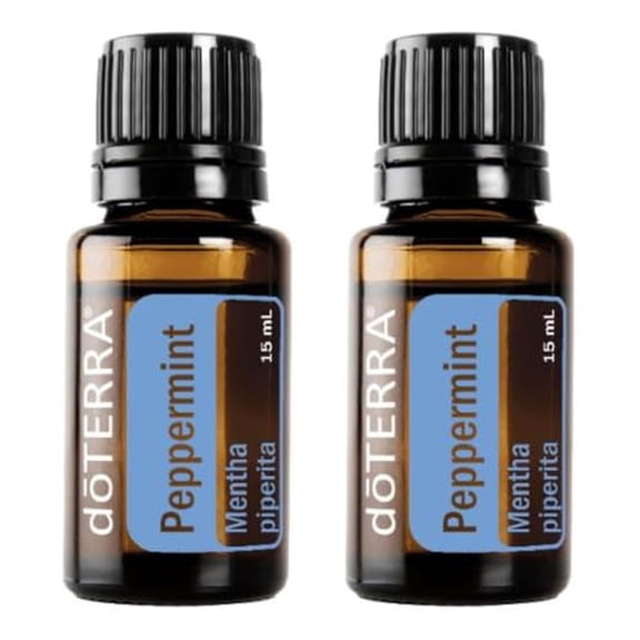 doTERRA Peppermint Essential Oil 15 ml by doTERRA, 2 Pack