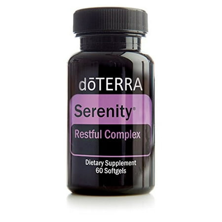 doTERRA Serenity Restful Complex Softgels - Essential Oil Soft Gel, 60 Count