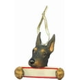 thumbnail image 1 of Doberman Ornament "Santa's Pals" With Personalizable Name Plate, 1 of 2