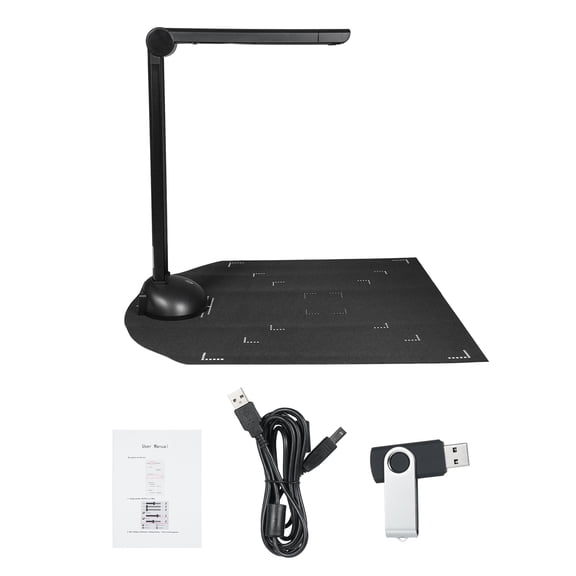 doc camera for teachers Camera Document Camera Book Scanner A3 A4 Size with LED Fill Light HD 16 Mega-pixels High Speed Scanning Support Multi-Language OCR Software USB Port Compatible with for ID