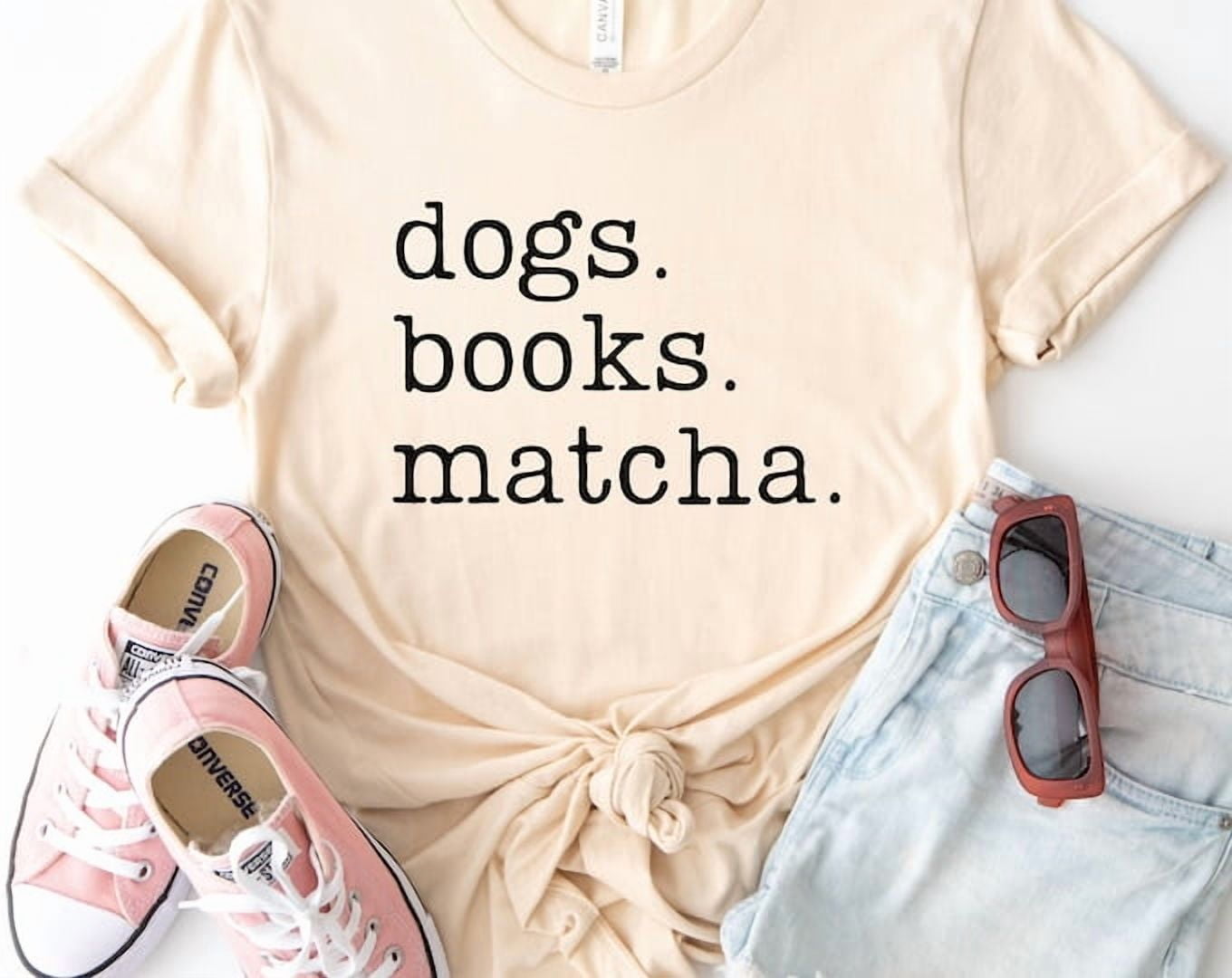 dogs books matcha shirt, matcha t-shirt, matcha lover shirt, green tea ...