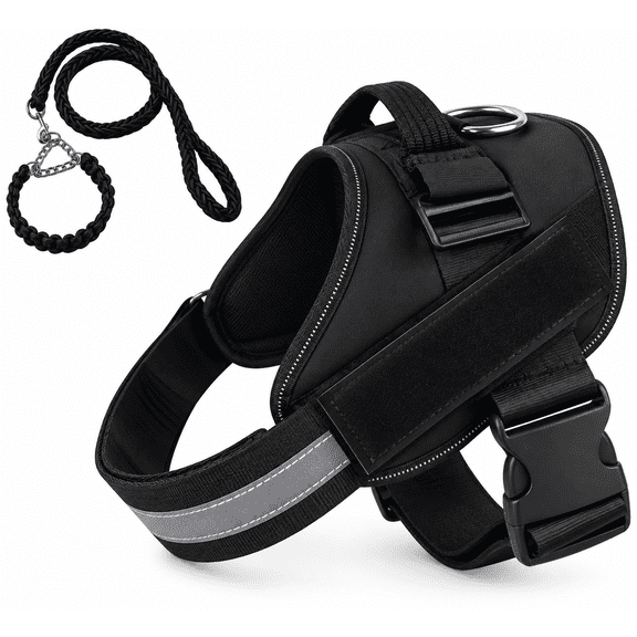 dogshood harness ,dogshood no Pull Harness, Reflective Adjustable Sizes XS to XXL for Small Large Dogs
