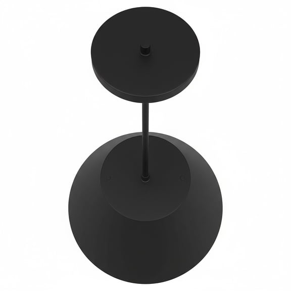 dokea 16 inch LED Pendant Light - Black - 5 Color Temps - Dimmable - ETL Listed