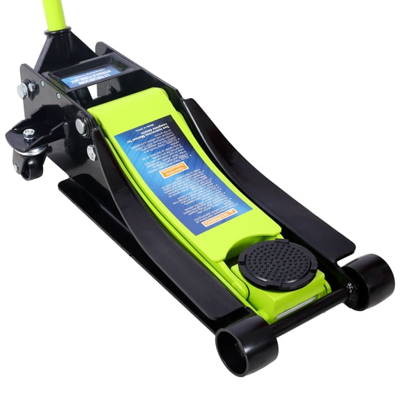 dokea 3.5 Ton Low Profile Floor Jack - Heavy Duty Steel Car Jack with Dual Pump