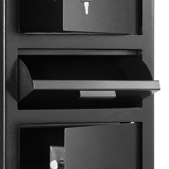 dokea 3.6 cu.ft Drop Slot Safe - Digital Keypad Cash Box, Black