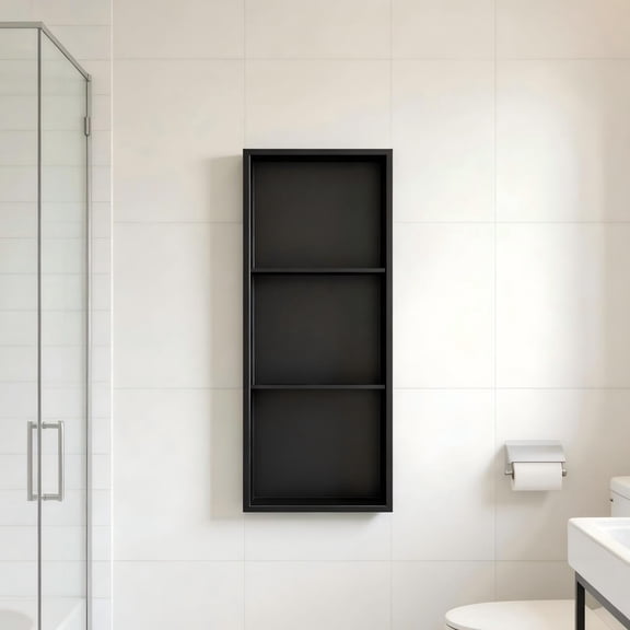dokea 3 Tier Stainless Steel Shower Niche Shelf for Bathroom Storage