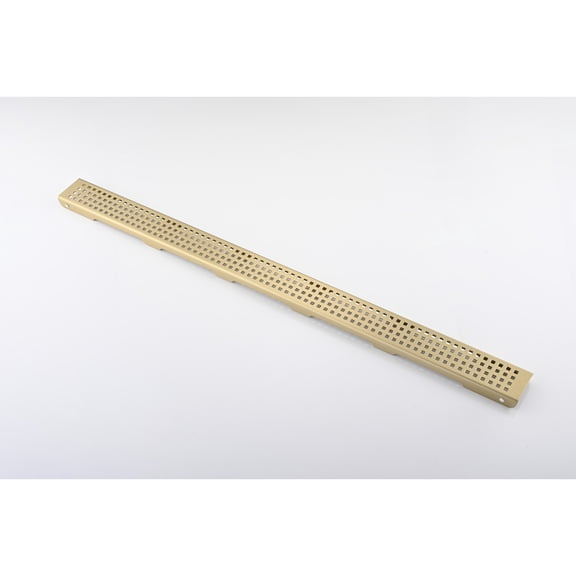 dokea 30 Inch Linear Shower Drain - 304 Stainless Steel - Removable Grate Cover