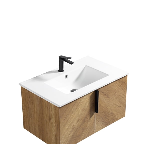 dokea 36 Inch Bathroom Vanity without Basin - Eco-Friendly Board, Matte Finish