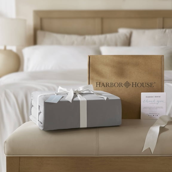 dokea 4-Piece King Stretch Jersey Sheet Set, Grey 90% Nylon