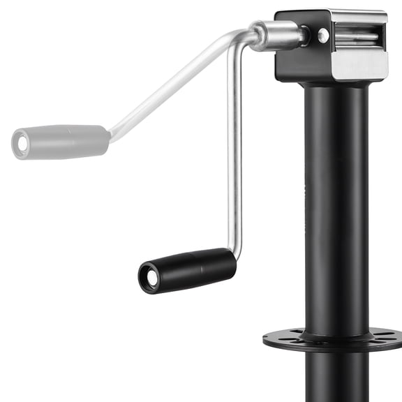dokea 5000 lbs A-Frame Trailer Jack - 15 Vertical Lift, RV Utility Yacht Trailer Jack