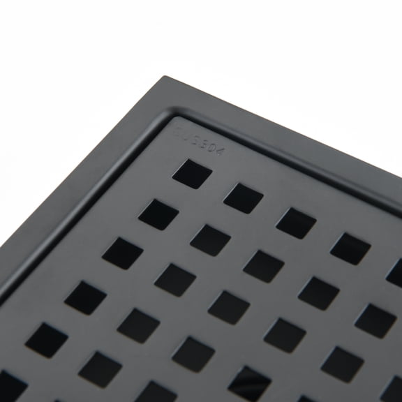 dokea 6 Inch Square Shower Floor Drain - Corrosion-Resistant Grid Drain for Bathroom, Kitchen, Pool