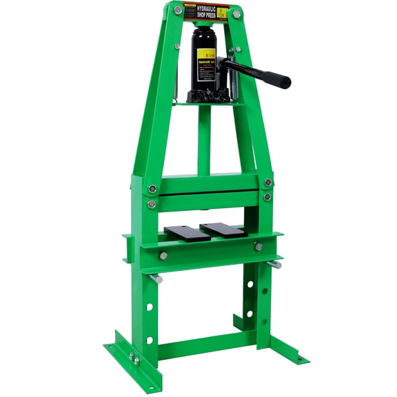 dokea 6-Ton Green Hydraulic A-Frame Shop Press
