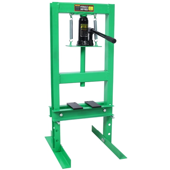 dokea 6 Ton Hydraulic Shop Press Benchtop Press H-Frame Green