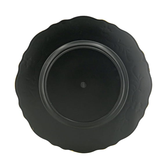 dokea 8 Pack Charger Plates, D13” Plastic – Perfect for Events & Parties
