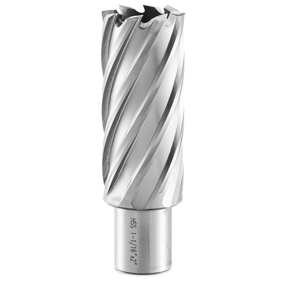 dokea Annular Cutter Set, 13 Piece Weldon Shank Mag Drill Bits, 7/16 - 1-1/16 Diameter, HSS, with Case