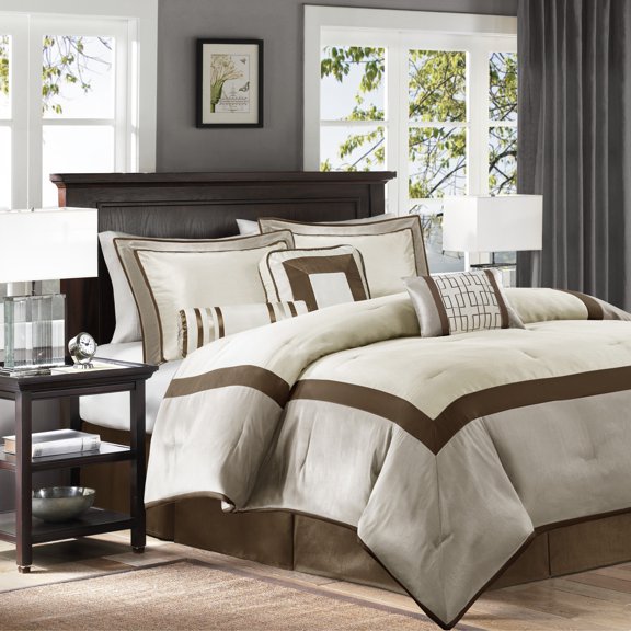 dokea Bedding Sets taupe+brown brown iron transitional