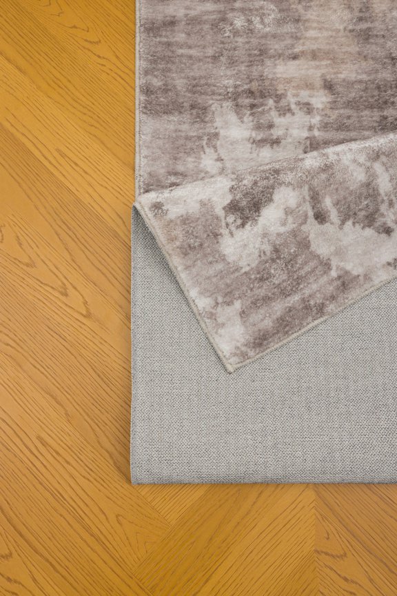 Crystal GC_MET8002 2x7 Beige Runner Rug Low Pile Area Rug