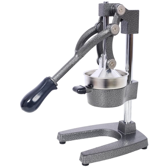 dokea Extra Large Cast Iron Citrus Juicer - Grey Hand Press Squeezer - Commercial Grade