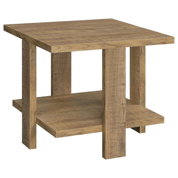 dokea Mango Square End Table - 21.75 Wide - Engineered Wood