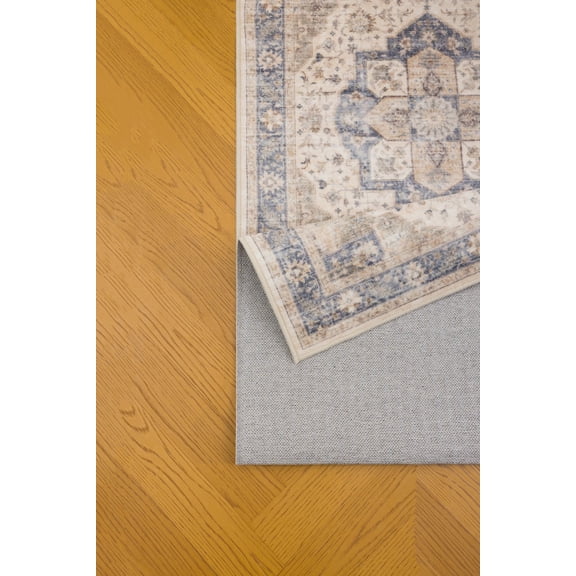 dokea Premier GC_HAM4005 2x7 Ivory Runner Rug - Low Pile Area Rug