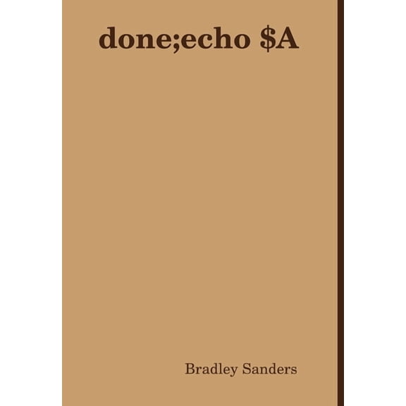done;echo $A, (Hardcover)
