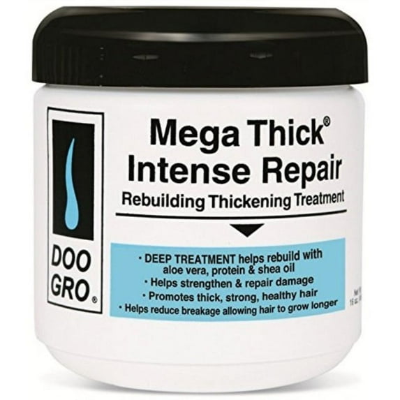 doo gro mega thick rebuilding thickening treatment, intense repair, 16 oz (pack of 6)
