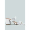 thumbnail image 1 of Doodle Animal Print Block Heel Sandals, 1 of 11