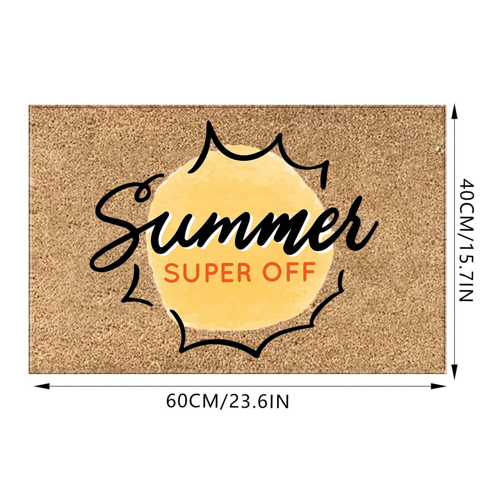 door mat outside entrance hello summer outdoor mats for front colorful