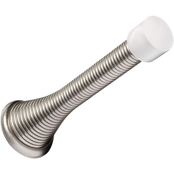 door stops rubber 5Pc Rubber Cap Metal Door Stops Spring Door Stopper Wall Decorative Door Stopper Protect Doors & Wall Metal Door Stops