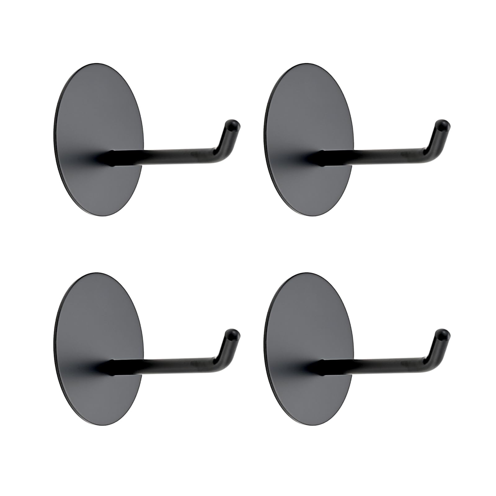 dophee 4 Pack Heavy Duty Adhesive Hooks, Extra Large Long Stainless ...