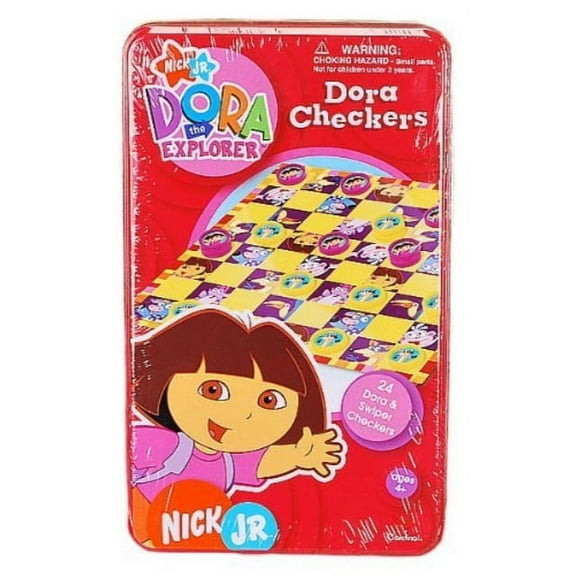 dora the explorer checkers