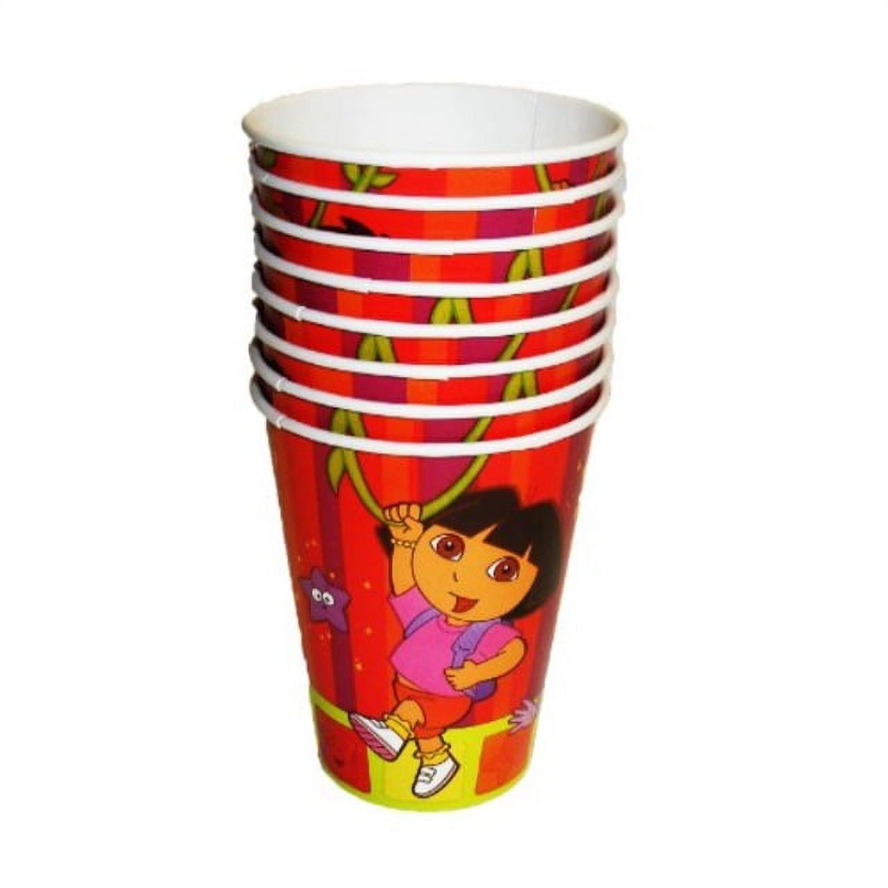 FACTORY CARD AND PARTY OUTLET dora the explorer paper cups, 8ct