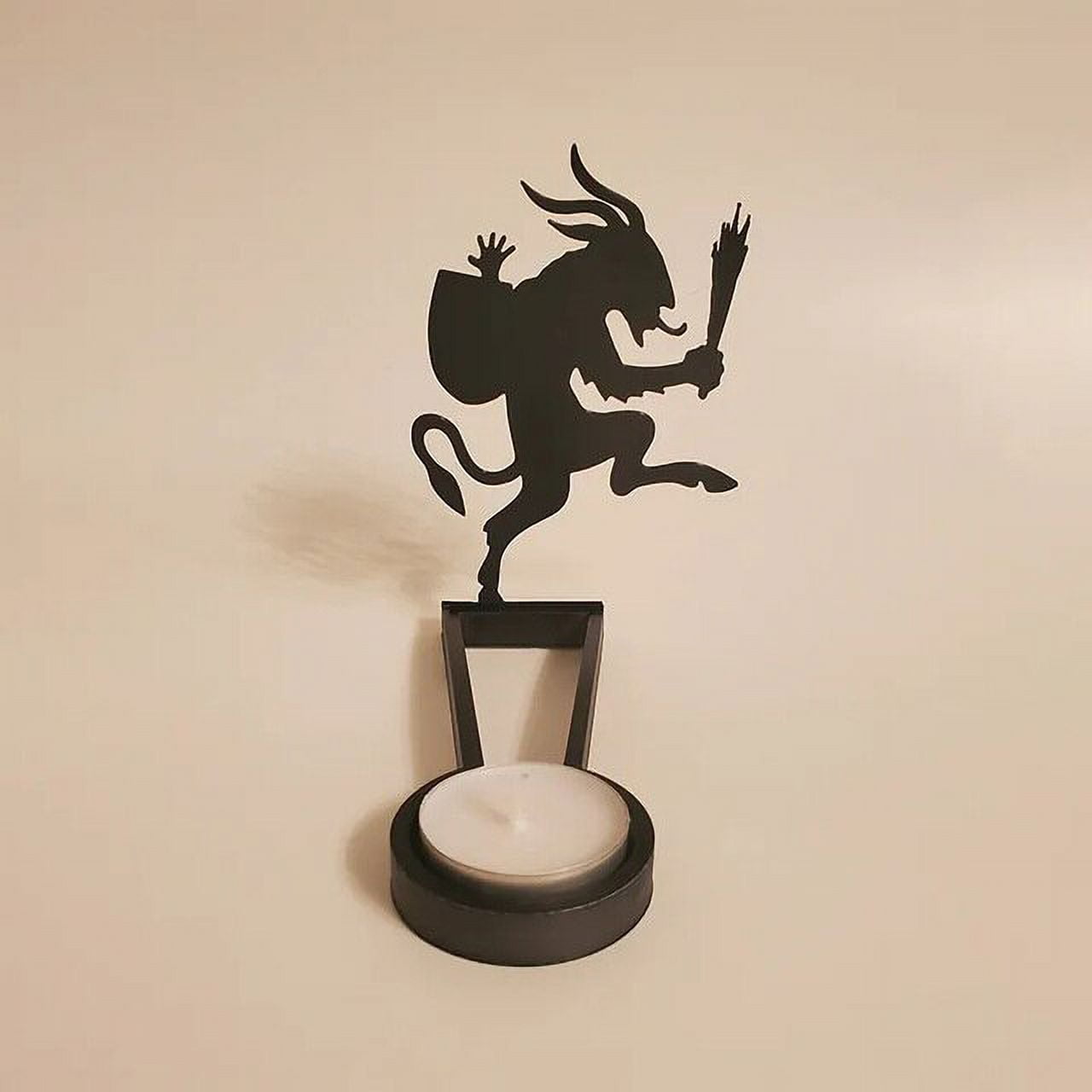 dosil 1pc Funny Shadow Stand Halloween Funny Candlestick Desktop