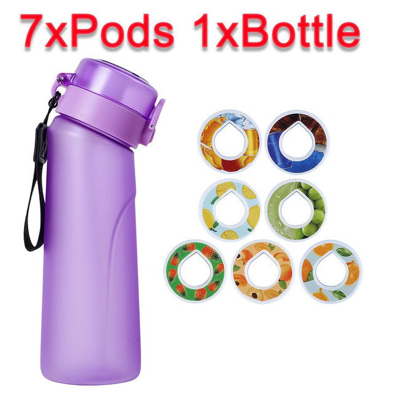 7/1 Pcs Air up water bottle Flavored Water Bottle 7/5 Free Pods Flavored  Sports Water Bottle For Outdoor Fitness With Flavor Pod