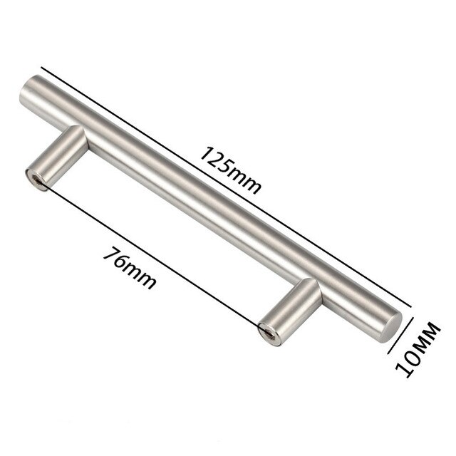 dosil Modern Stainless Steel Kitchen Door T Bar Handle Pull