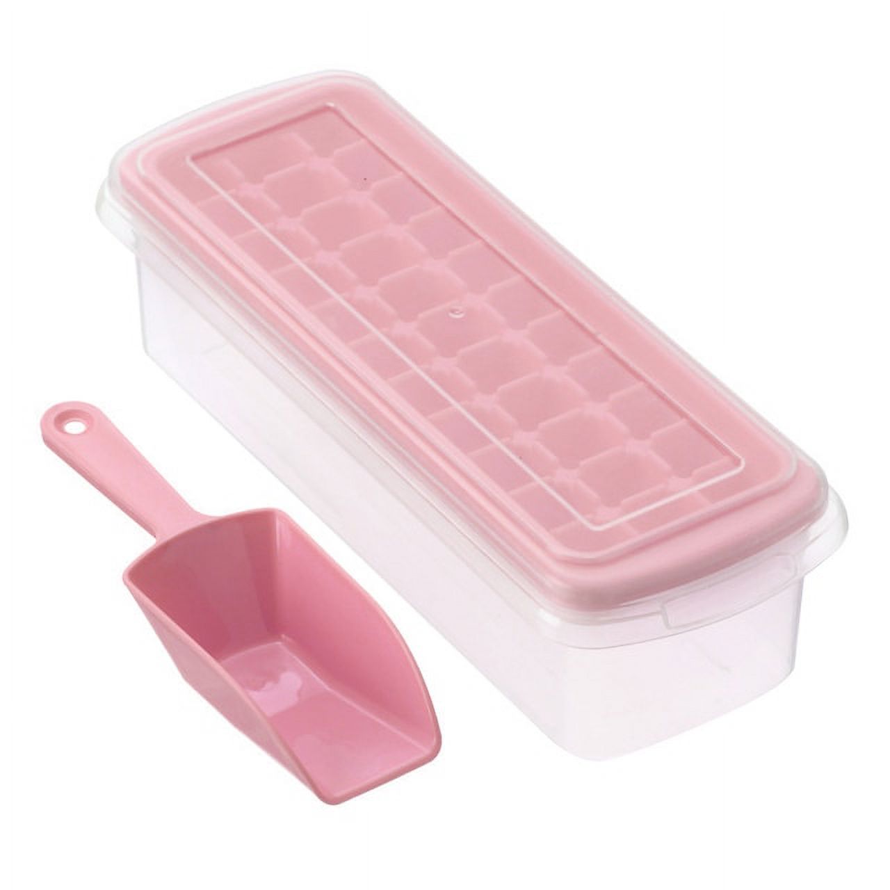 dosil Press Type Ice Cube Maker Ice Box Ice Mould Double Layer Creative Ice Storage Box Quick