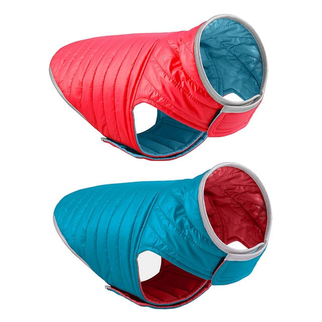 dosil Reversible Small Dog Down Jacket Dual Colors Reflective Winter