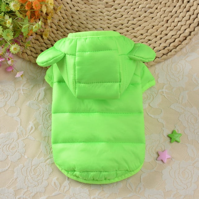 dosil Winter Pet Dog Down Jacket Windproof Warm Dogs Clothes for Small Medium Dogs Cats Puppy