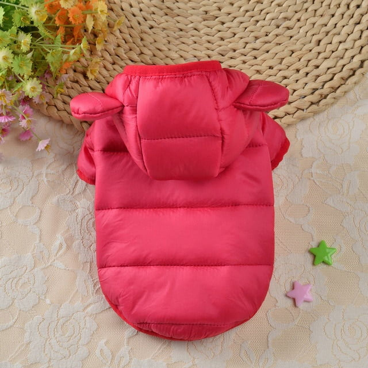 dosil Winter Pet Dog Down Jacket Windproof Warm Dogs Clothes for Small
