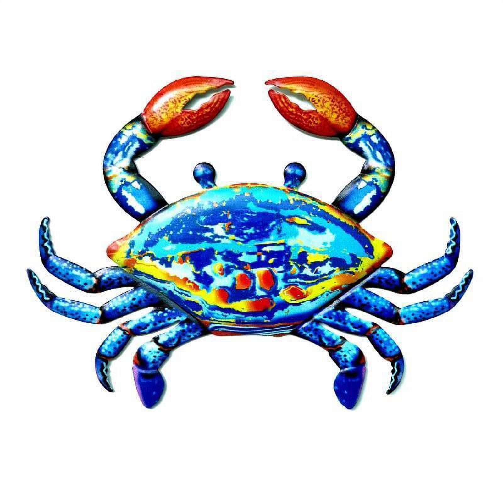 dosili Metal Crab Wall Decor Large Art Decorative Sculpture for Home