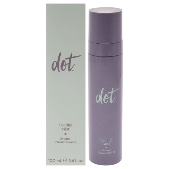 dot Cooling Facial Mist With Vitamin C, Plant-Based Antioxidants & Skin Revitalizing Feminage - Face Mist that Moistures, Rejuvenates & Clarifies – For All Skin Types – Menopause Skincare - 3.4 oz
