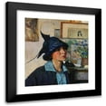 thumbnail image 1 of Édouard Vuillard 12x13 Black Modern Framed Museum Art Print Titled - Madeleine Rodrigues (1918), 1 of 5