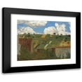 thumbnail image 1 of Édouard Vuillard 14x12 Black Modern Framed Museum Art Print Titled - Landscape of the Ile-De-France (C. 1894), 1 of 5
