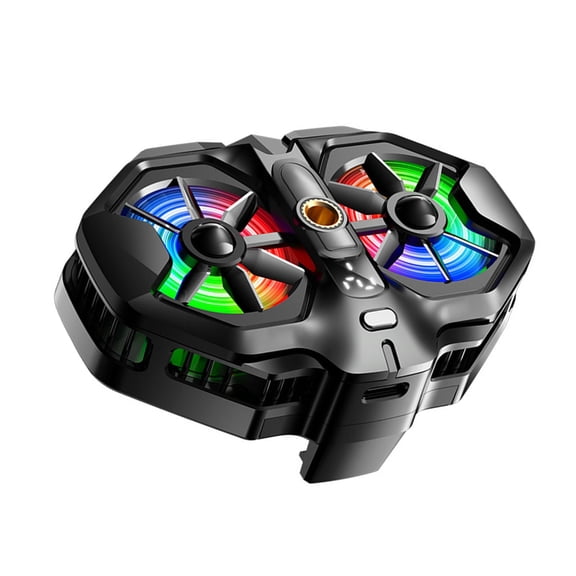 double Semiconductor Cooling Chip Coolers with Color Light & Temp Display Cooling Systems for Gaming & St