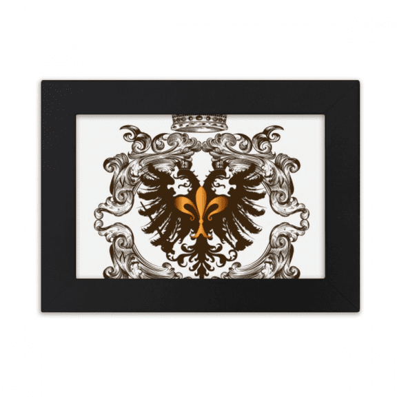 double-headed eagle emblem eu desktop photo frame ornaments picture art painting